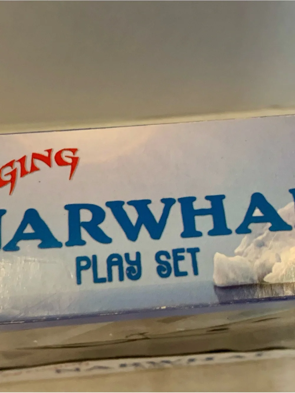 The Avenging Narwhal Play Set.  Extremely hard to find! Archie McPhee